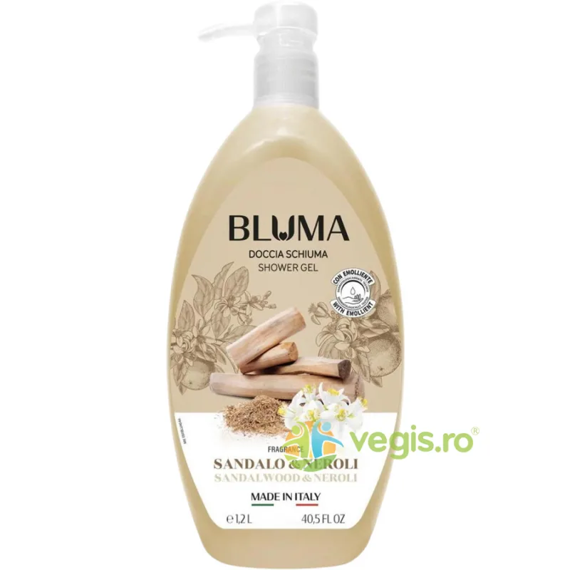 Gel de Dus Cremos cu Parfum de Lemn de Santal si Neroli 1.2L BLUMA — preț și oferte