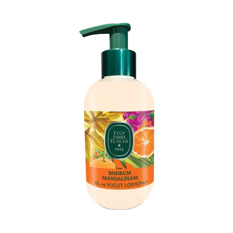 Lotiune de maini si corp cu ulei natural de masline Bodrum Mandarin 280ml, Eyup EYUP SABRI TUNCER — preț și oferte
