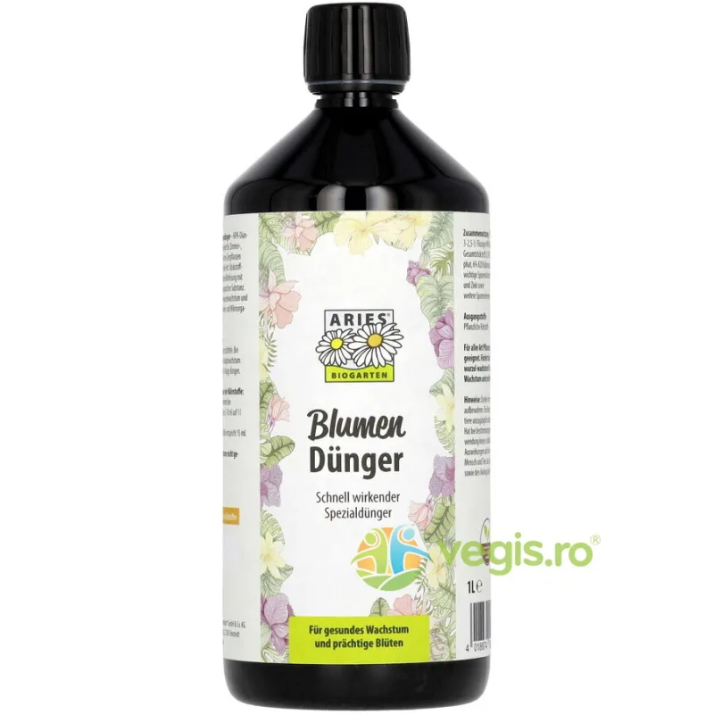 Fertilizant Bio pentru Flori 1L ARIES — preț și oferte