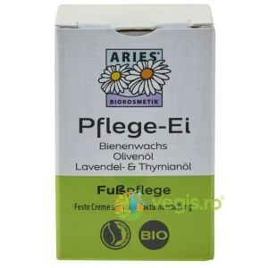 Crema Solida Bio pentru Picioare cu Ulei de Masline, Ceara de Albine, Ulei de Lavanda si Cimbru 50g