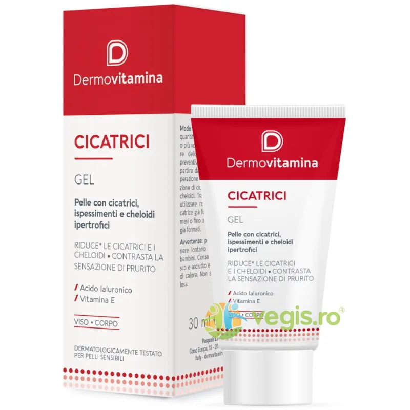 Gel pentru Cicatrici 30ml DERMOVITAMINA — preț și oferte