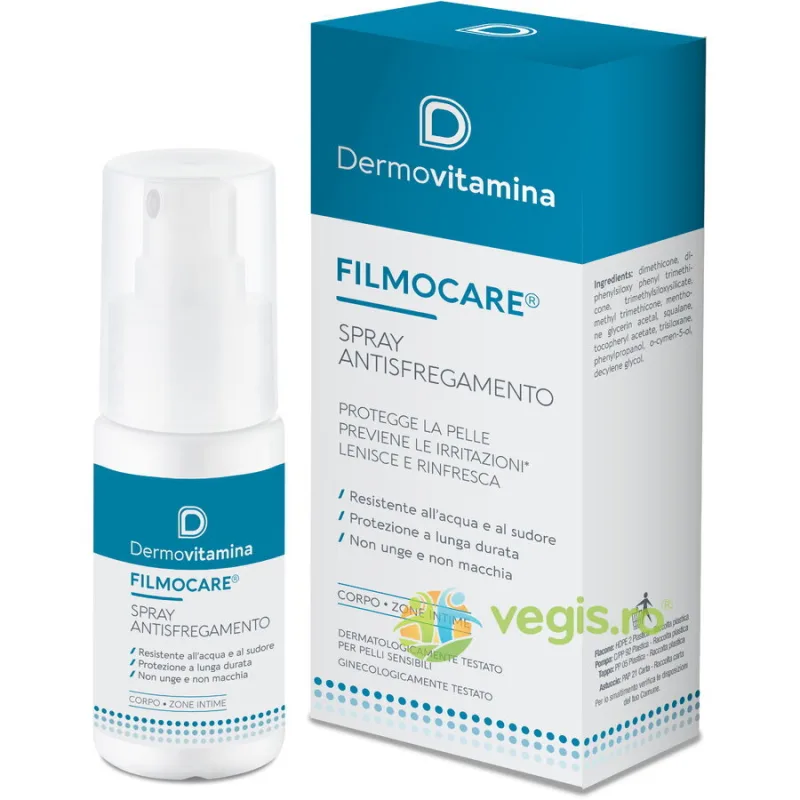 Filmocare Spray Anti-Frecare 30ml DERMOVITAMINA — preț și oferte