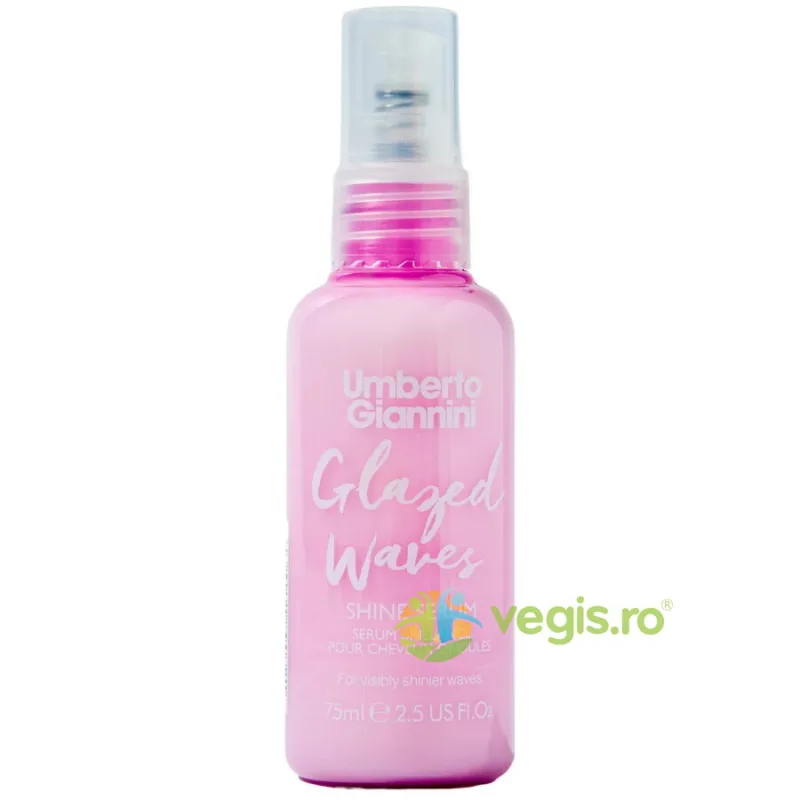Ser pentru Stralucirea Parului Ondulat Glazed Waves 75ml UMBERTO GIANNINI — preț și oferte