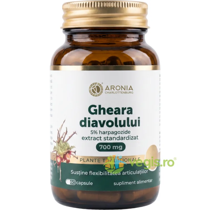 Gheara Diavolului 700mg 60cps ARONIA CHARLOTTENBURG — preț și oferte