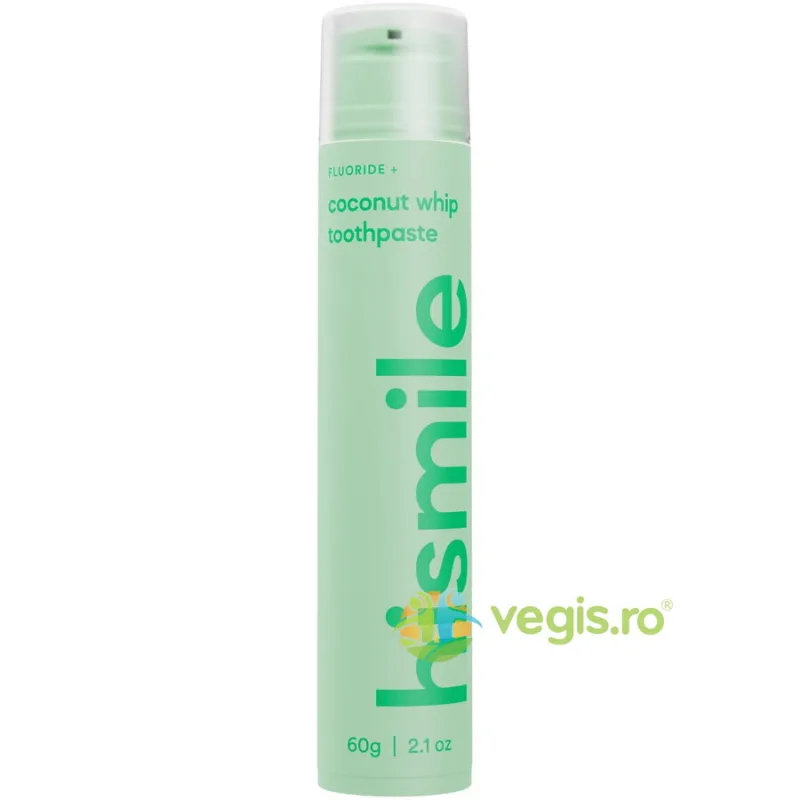 Pasta de Dinti cu Fluor si Aroma de Cocos Coconut Whip 60g HISMILE — preț și oferte