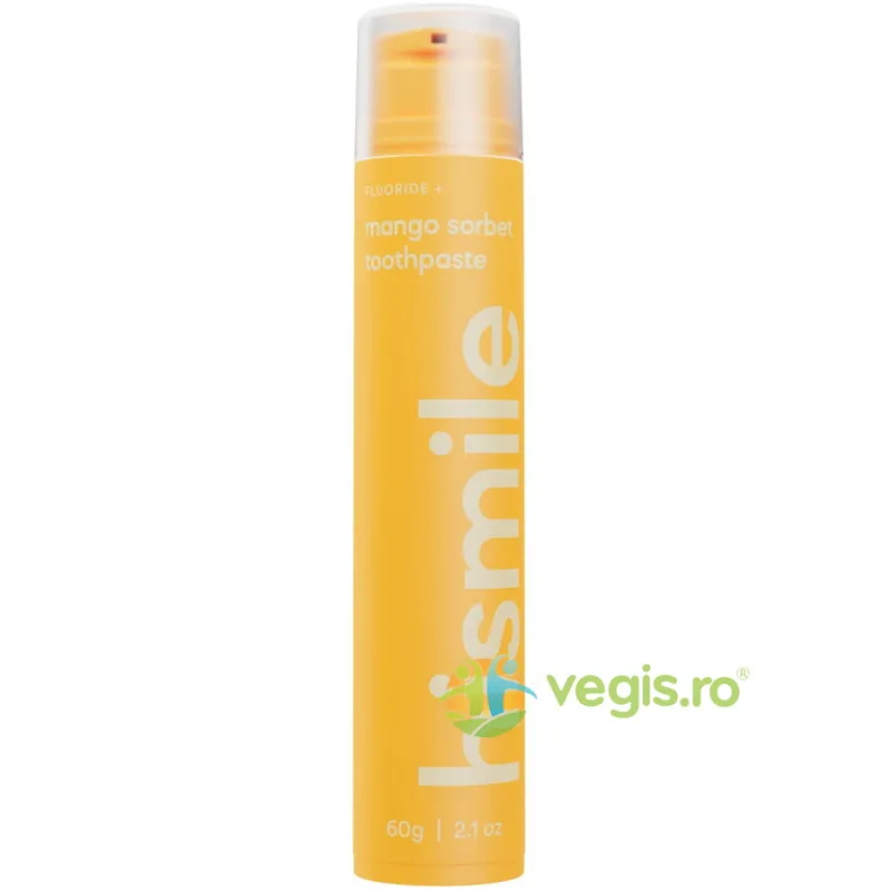Pasta de Dinti cu Fluor si Aroma de Mango - Mango Sorbet 60g HISMILE — preț și oferte