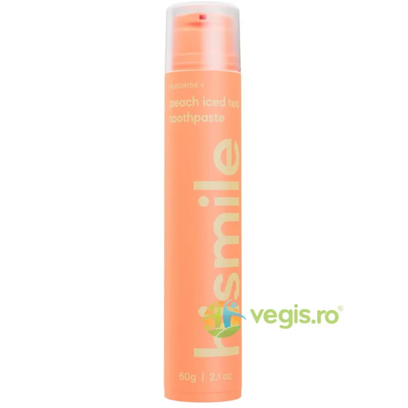 Pasta de Dinti cu Fluor si Aroma de Piersica Peach Iced Tea 60g HISMILE — preț și oferte