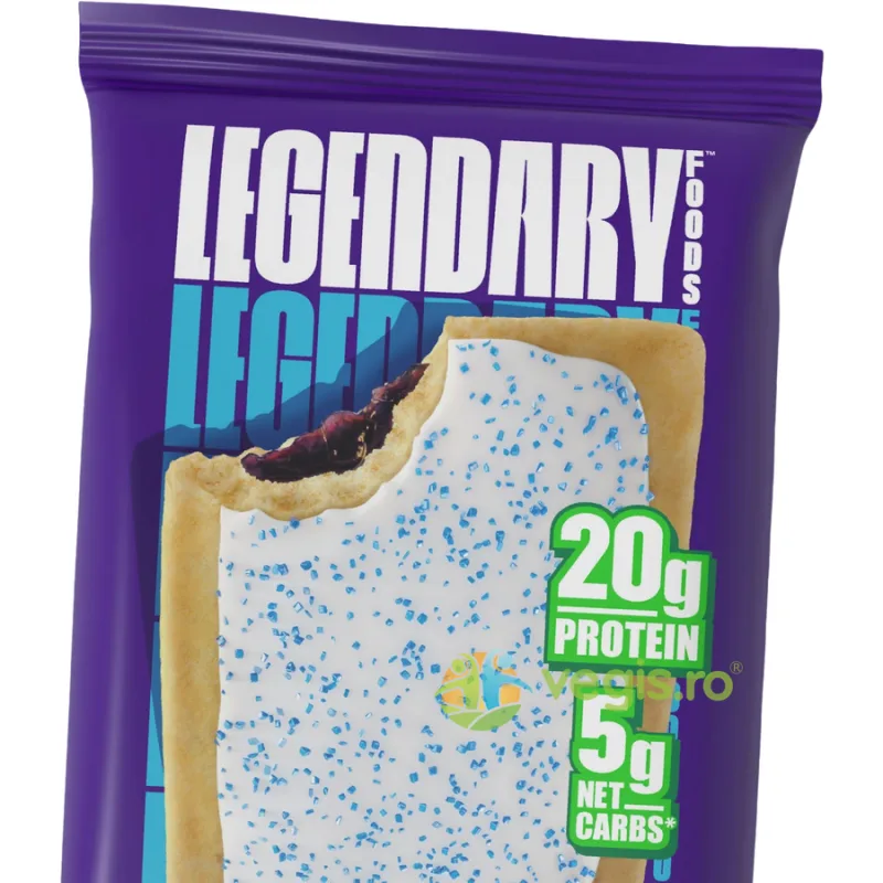 Prajitura Proteica cu Aroma de Afine 61g LEGENDARY FOODS — preț și oferte