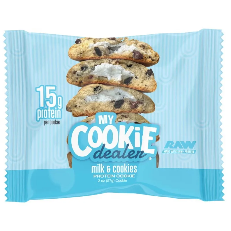 Biscuit Proteic cu Aroma de Biscuiti cu Lapte 63g MY COOKIE DEALER — preț și oferte