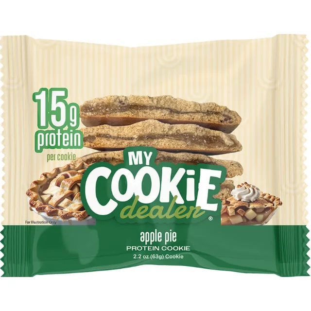 Biscuit Proteic cu Aroma de Placinta cu Mere 63g MY COOKIE DEALER — preț și oferte