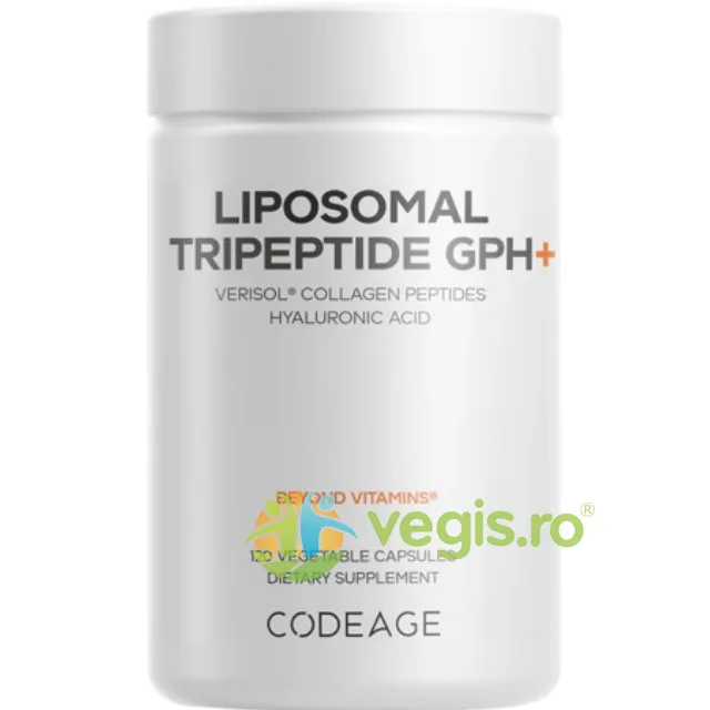 Formula Lipozomala Colagen, Verisol® si Acid Hialuronic 120cps CODEAGE — preț și oferte