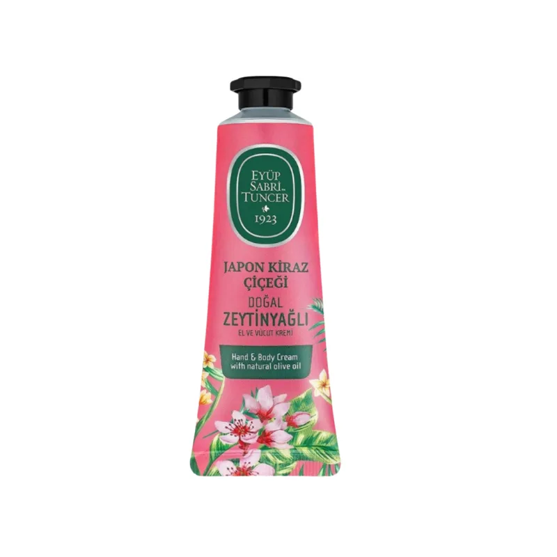 Crema de maini si corp cu ulei masline Japanese Cherry Blossom 50 ml, Eyup EYUP SABRI TUNCER — preț și oferte