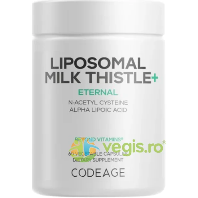 Formula Botanica Premium cu Silimarina, NAC si Antioxidanti Activi 60cps CODEAGE — preț și oferte
