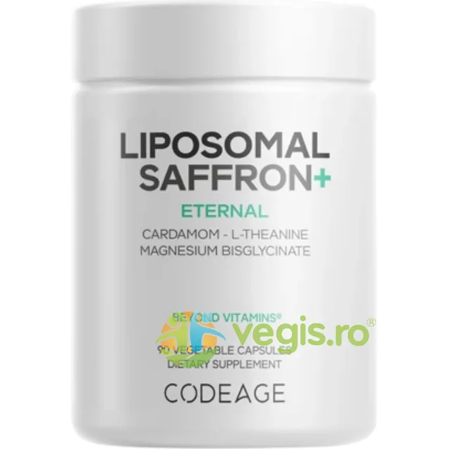 Sofran Lipozomal Premium, L-Teanina si Magneziu pentru Echilibru Zilnic 90cps CODEAGE — preț și oferte
