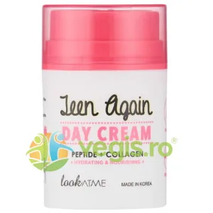 Crema de Zi Hidratanta cu Peptide si Colagen Teen Again 50ml