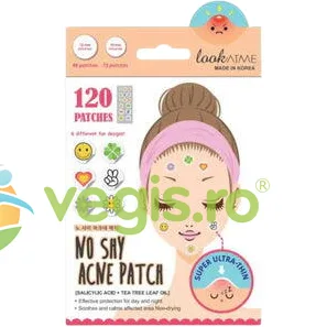 Plasturi Hidrocoloidali Anti-Acnee cu Acid Salicilic si Arbore de Ceai 120buc LOOK AT ME — preț și oferte