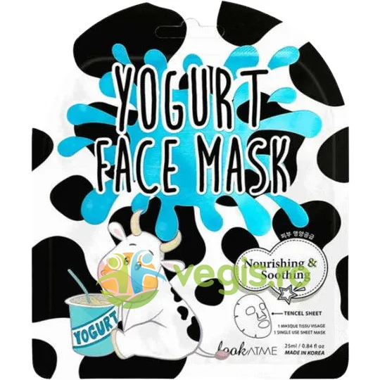 Masca Tip Servetel pentru Hranire si Calmare cu Iaurt 25ml LOOK AT ME — preț și oferte