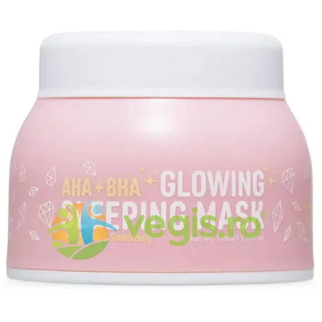 Masca de Noapte pentru Stralucire cu AHA si BHA 100ml LOOK AT ME — preț și oferte