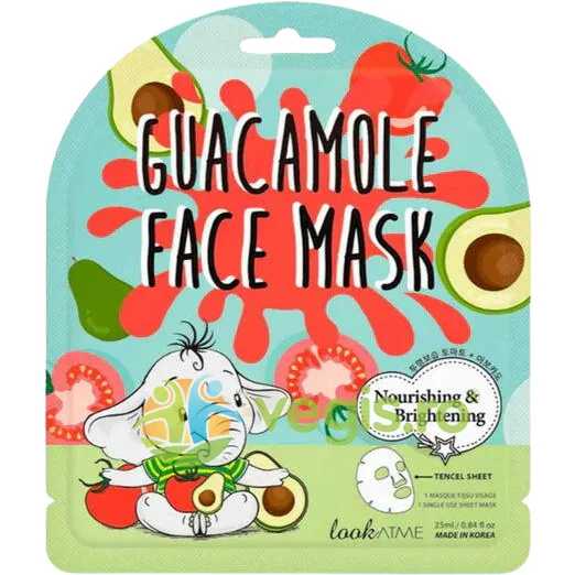 Masca Tip Servetel pentru Hranire si Luminozitate cu Avocado 25ml LOOK AT ME — preț și oferte