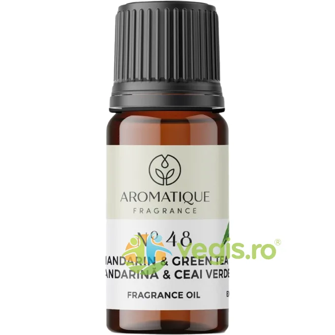 Ulei Aromat de Mandarina si Ceai Verde Nr.48 10ml Aromatique — preț și oferte