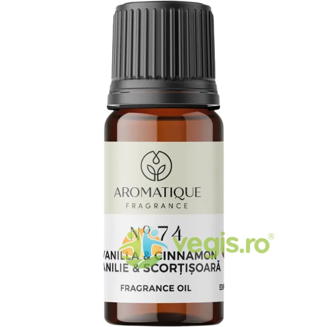 Ulei Aromat cu Vanilie si Scortisoara Nr.74 10ml Aromatique — preț și oferte