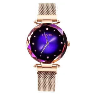 Ceas dama CD009 (mic defect) Albastru, Time to Time | 1 buc