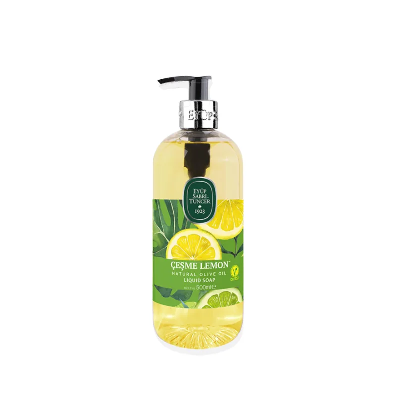 Sapun lichid cu ulei natural de masline Cesme Lemon 500 ml, Eyup EYUP SABRI TUNCER — preț și oferte