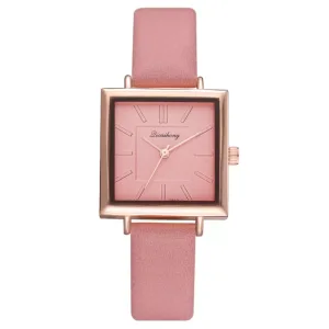 Ceas dama CD010 Roz pudra, Time to Time | 1 buc