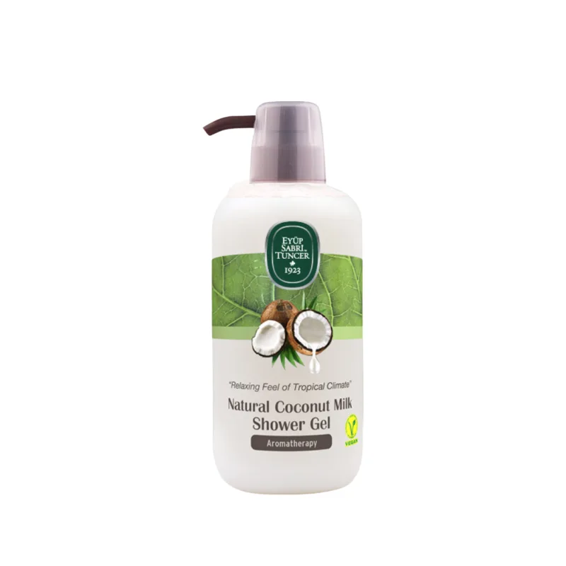 Gel de dus cu lapte natural din nuca de Cocos 600ml, Eyup EYUP SABRI TUNCER — preț și oferte