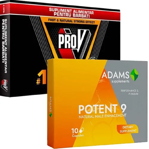 Pachet ProV 4cps. + Potent9 10cps, Adams — preț și oferte