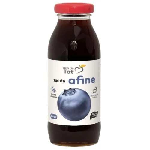 Suc de Afine, fara zahar, SGR, 300ml, Bun de Tot — preț și oferte