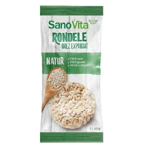 Rondele Orez Simple 56gr Sanovita — preț și oferte