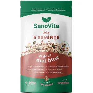Mix 5 Seminte Zipper 200g Sanovita