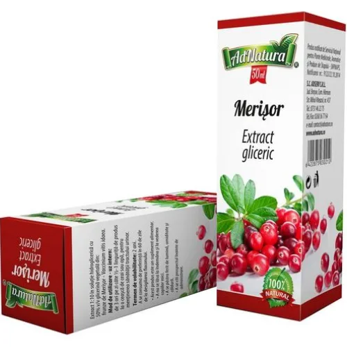 Extract Gliceric de Merisor 50ml Adserv — preț și oferte