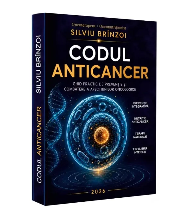 AxioMed Codul Anticancer Editie Tiparita – carte in format A5, 400 pagini (coperta noua) — preț și oferte