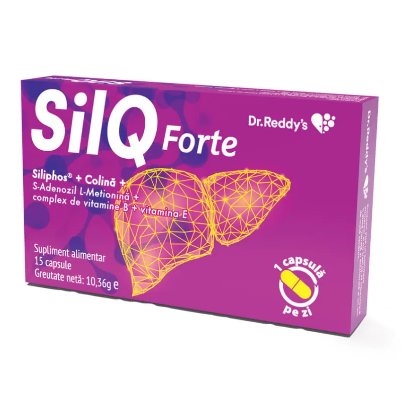SilQ Forte, 15 capsule, Dr. Reddys DR. REDDY`S — preț și oferte