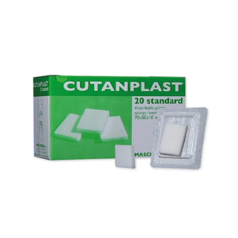 Cutanplast Burete hemostatic 70x50x10mm, 20 bucati — preț și oferte