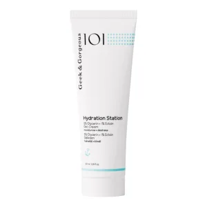 Crema hidratanta 6 % Glicerina + Ectoina Hydration Station, 50 ml, Geek & Gorgeous