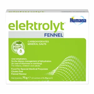 Elektrolyt cu Fenicul, 12 plicuri, Humana