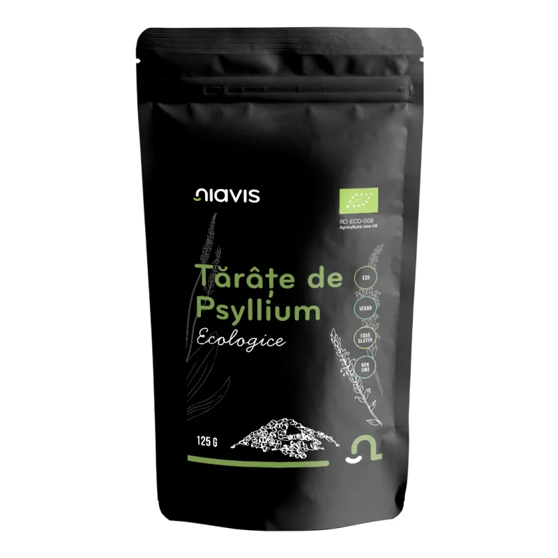 Tarate Bio de Psyllium, 125 g, Niavis — preț și oferte