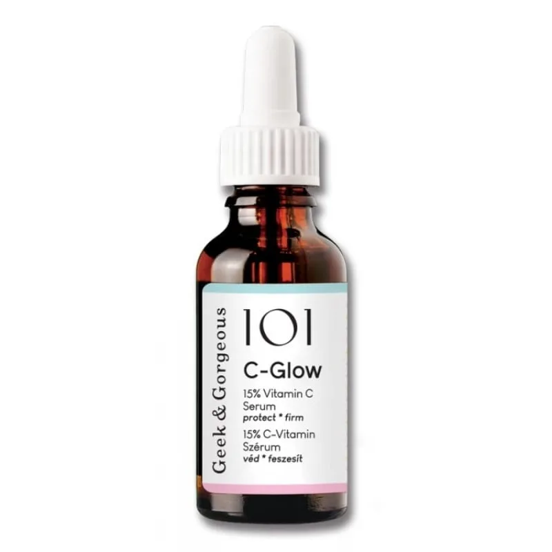 Ser iluminator C-Glow, 30 ml, Geek & Gorgeous — preț și oferte