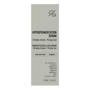 Ser pentru hiperpigmentare cu 2% Alfa Arbutin + 1% Acid Kojic, 30 ml, Nerds