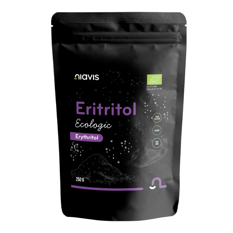 Eritritol Bio, 250 g, Niavis — preț și oferte
