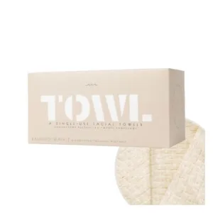 Prosoape faciale de unica folosinta Bamboo, 80 bucati, Towl