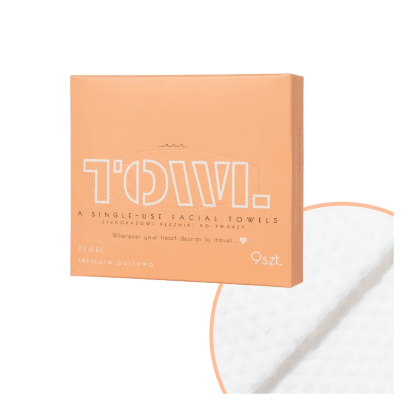 Prosoape faciale de unica folosinta Pearl, 9 bucati, Towl — preț și oferte