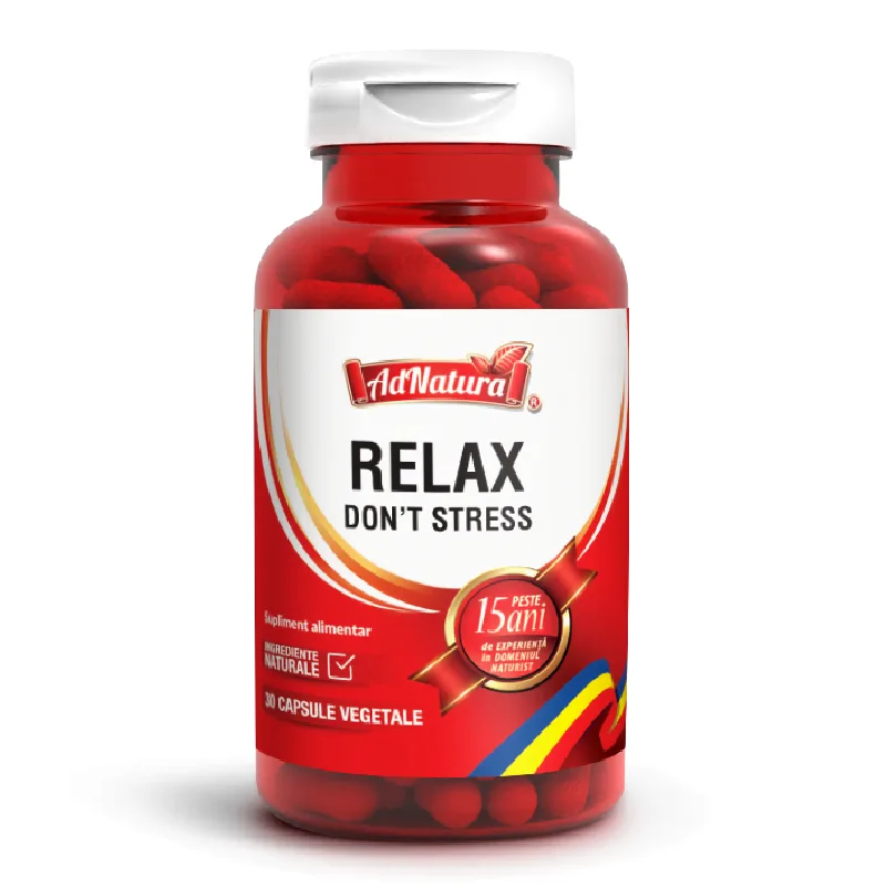 Relax Don't Stress, 60 capsule, AdNatura — preț și oferte