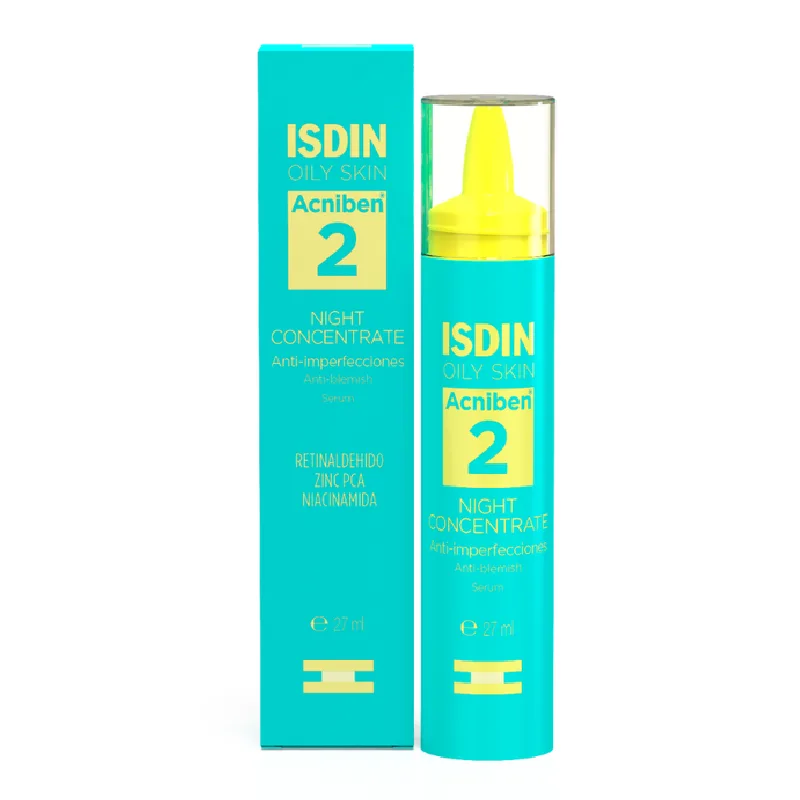 Ser concentrat de noapte anti-imperfectiuni Acniben, 27 ml, Isdin — preț și oferte