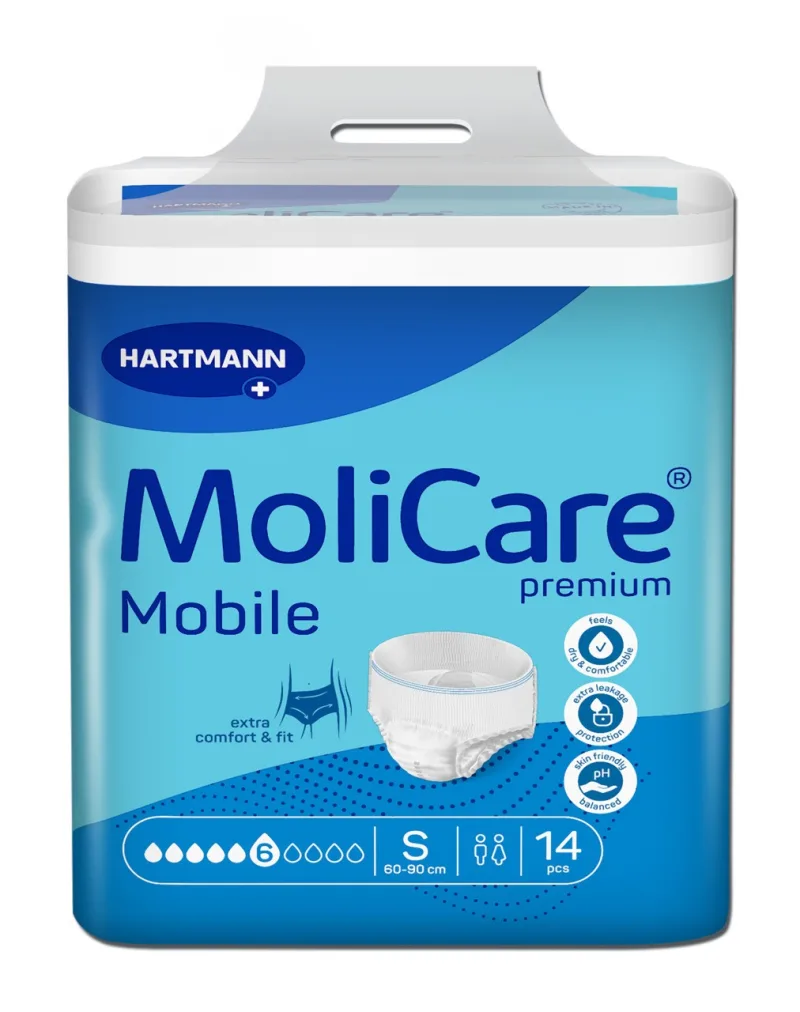 MoliCare Premium Mobile Chiloti adulti S, 14 bucati – 6 picaturi, Hartmann — preț și oferte