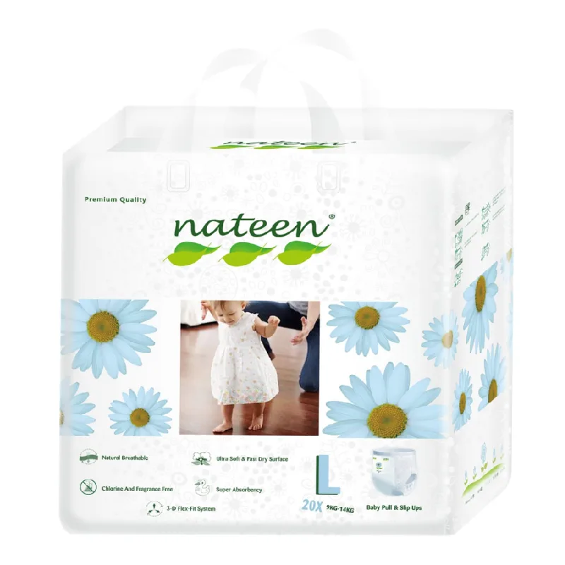 Scutece Pants Premium Line, 3D Flex&Fit, Nr.4, 9-14kg, 20 bucati, Nateen — preț și oferte