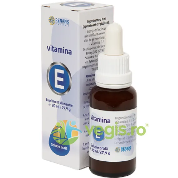 Vitamina E 30ml RENANS PHARMA — preț și oferte